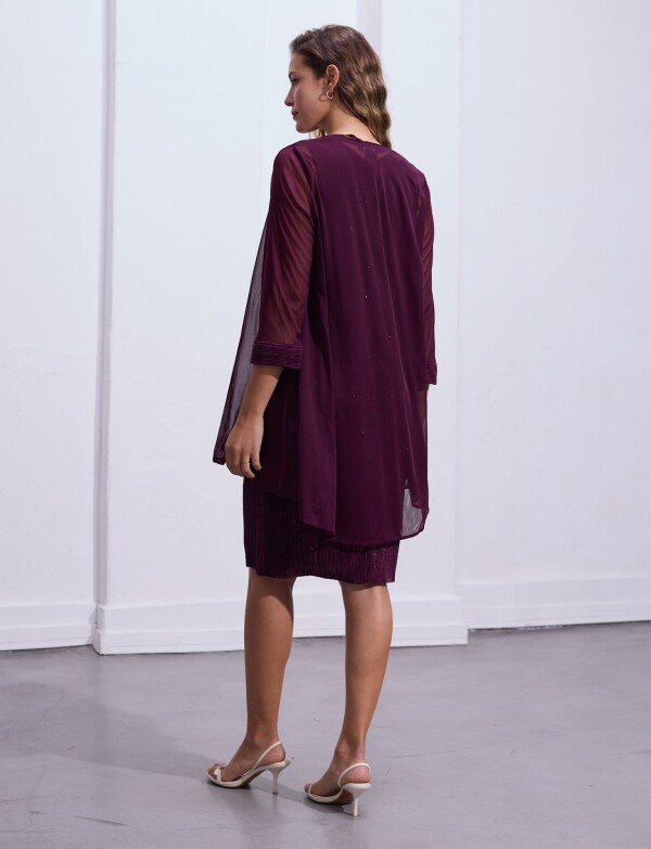 Set Noche 2 Pcs Vest VIOLETA