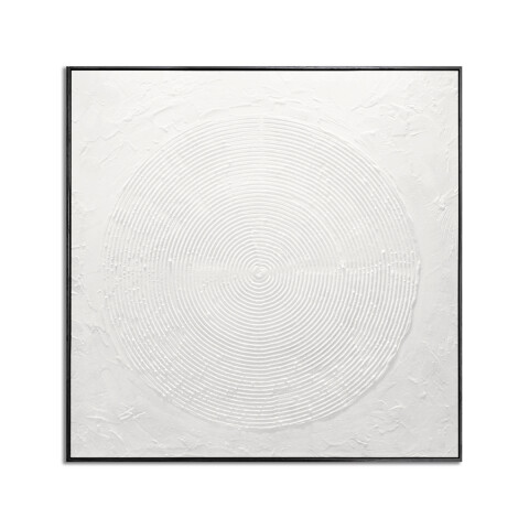 CUADRO CANVAS 80x80cm MARCO PINTURA FORMAS 2 CUADRO CANVAS 80x80cm MARCO PINTURA FORMAS 2