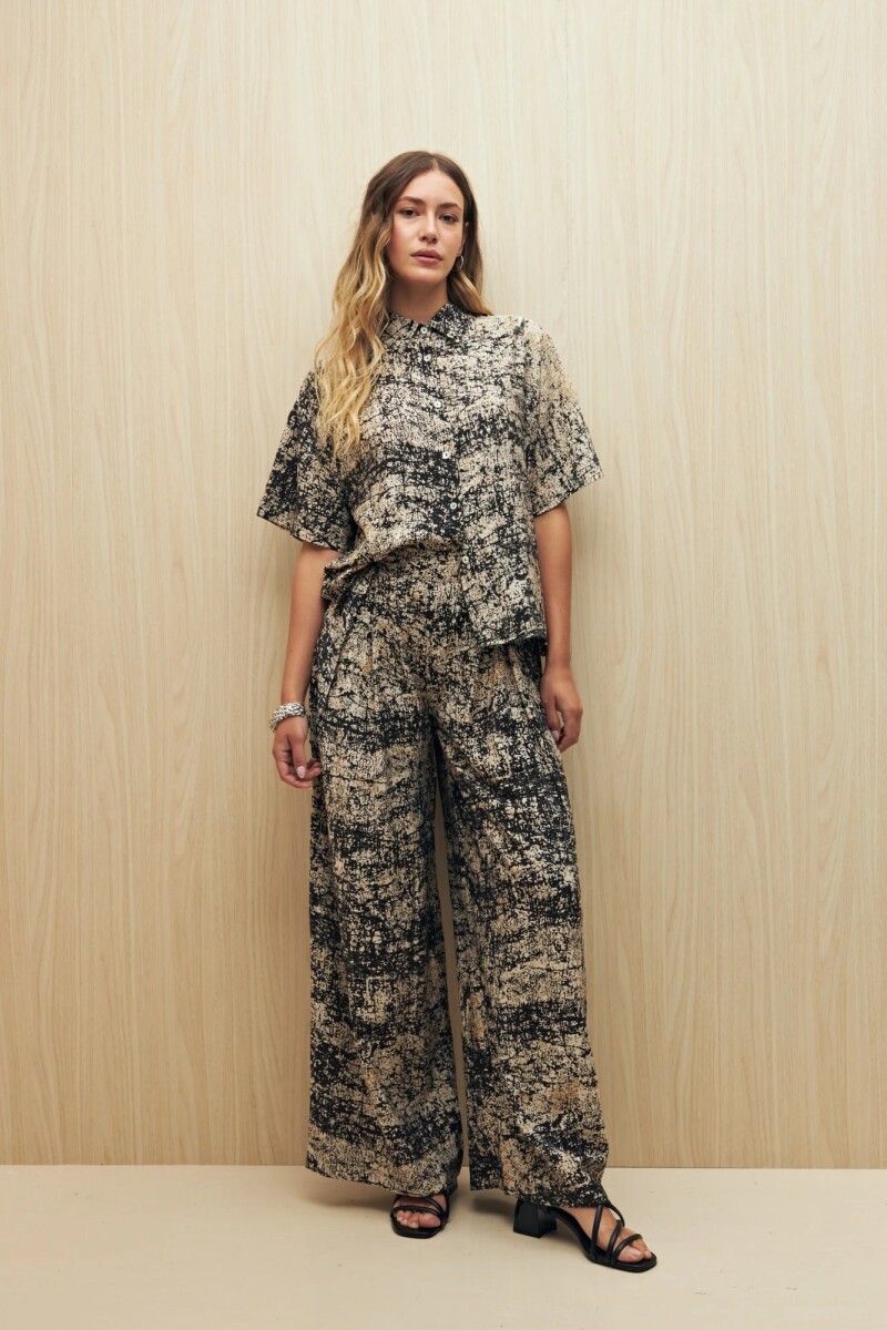 PANTALON ALLIE FIENNES - NEG BEIG 