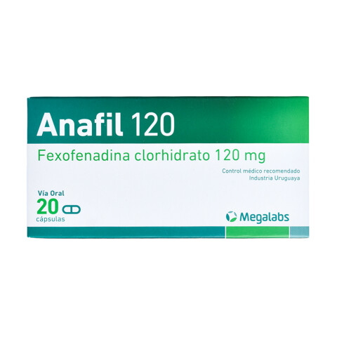 Anafil 120Mg, 20 Comprimidos Anafil 120Mg, 20 Comprimidos