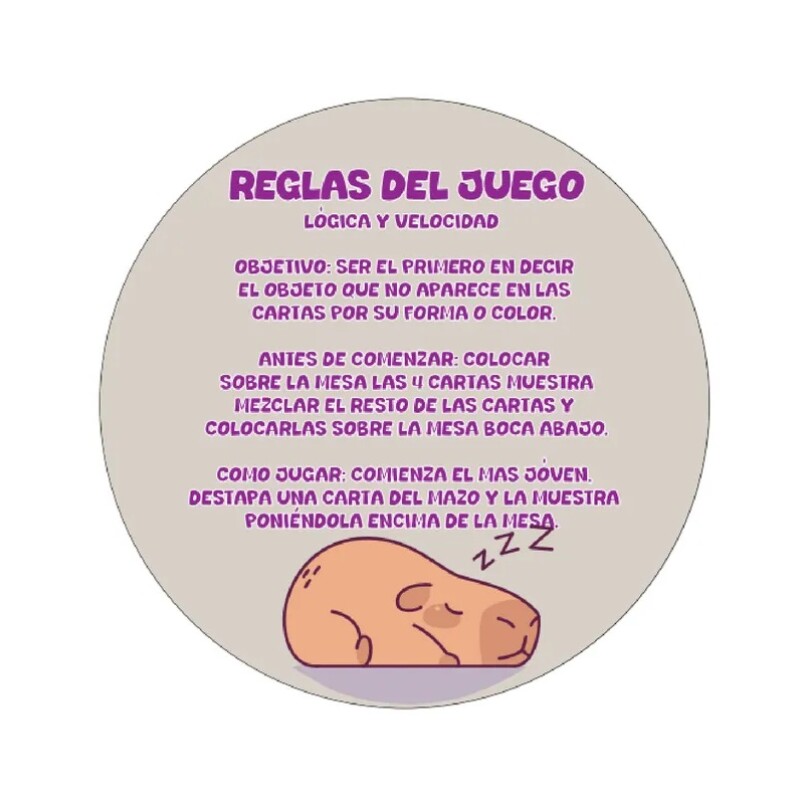 JUEGO DE MEMORIA CARPINCHO TINCHO JUEGO DE MEMORIA CARPINCHO TINCHO