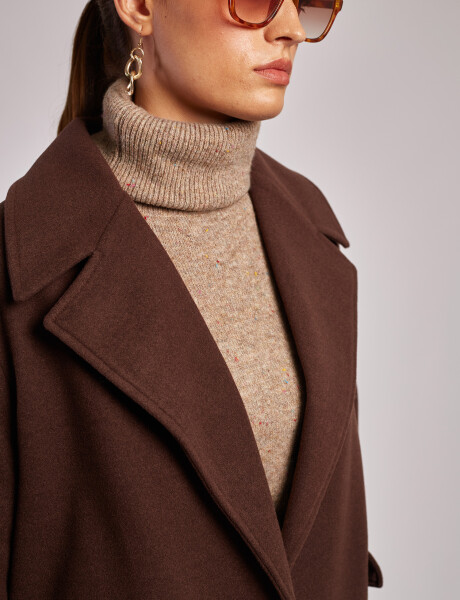 Tapado oversize Chocolate
