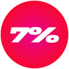 7% OFF
