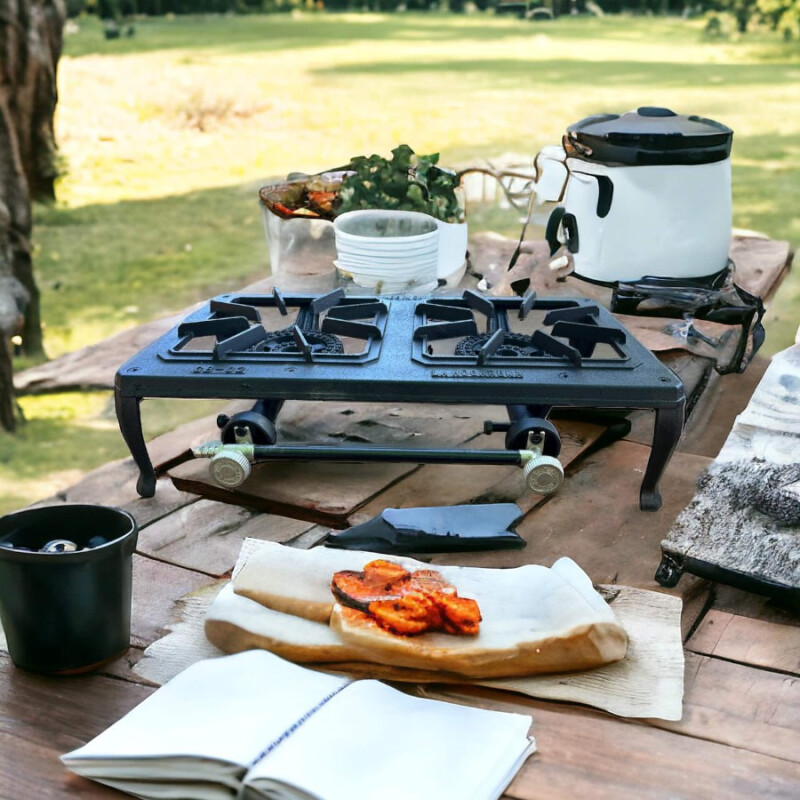 Anafe 2 Hornallas de Hierro Fundido Anafe 2 Hornallas de Hierro Fundido