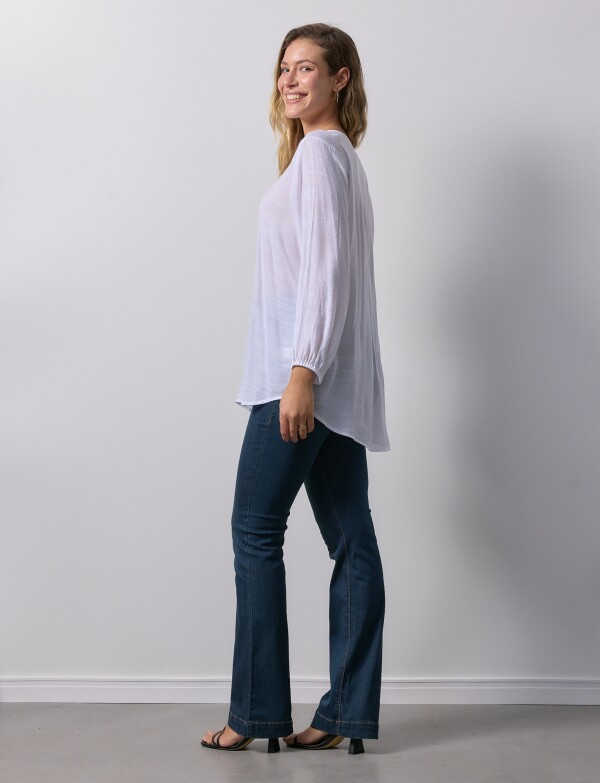 Blusa Solid BLANCO