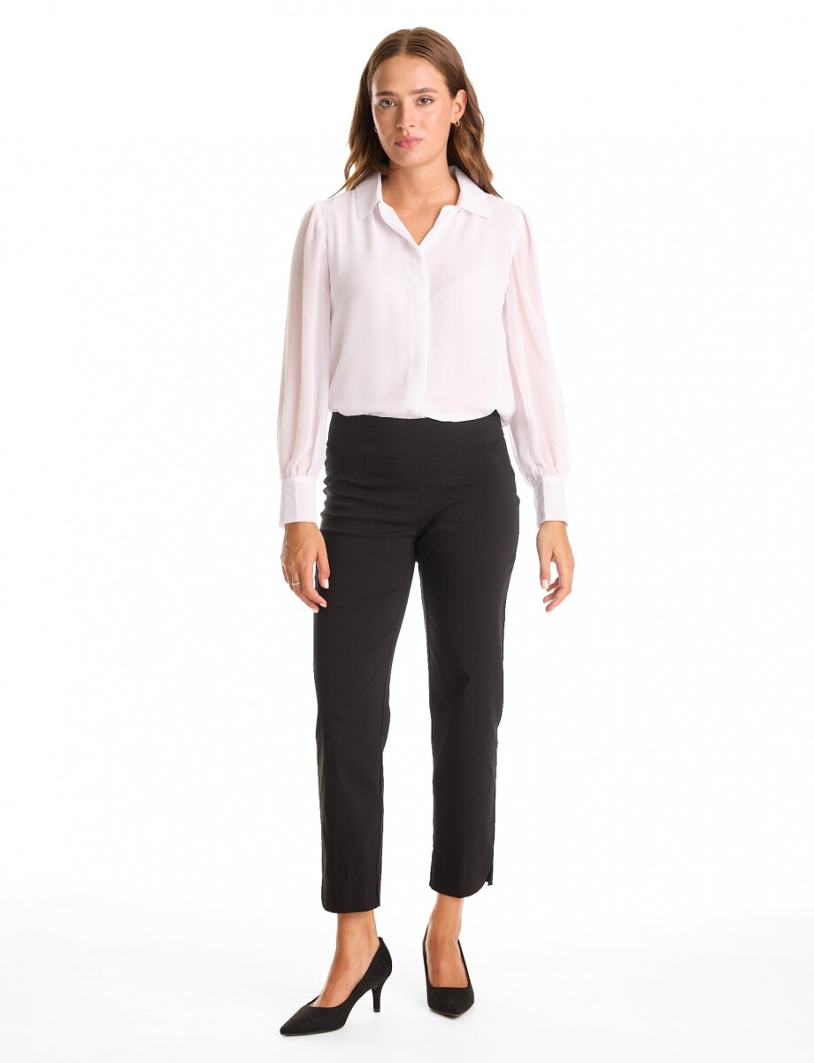 Pantalon Slim - Negro 