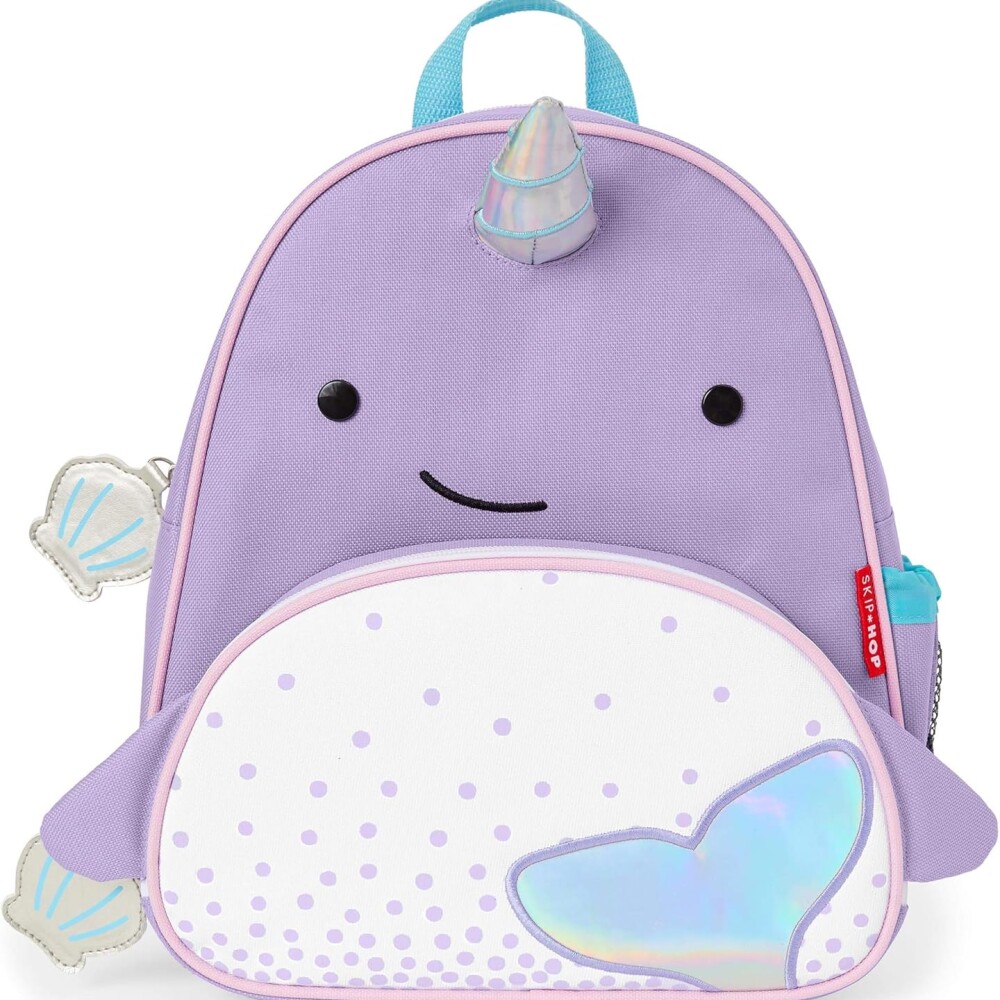 Mochila clasica SKIP HOP delfin violeta