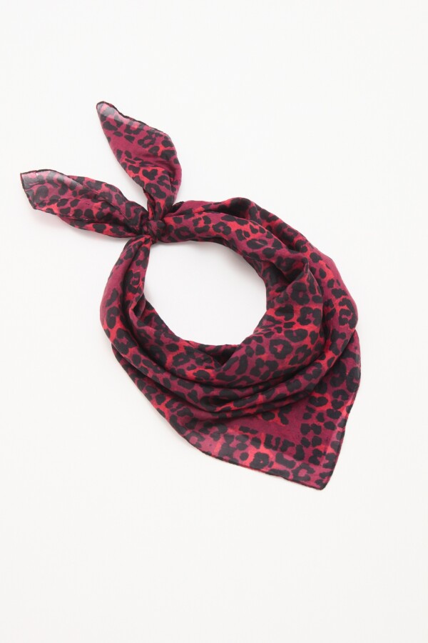 Pañuelo Tabi Chita 70x70 Bordo