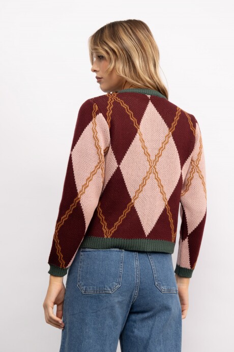 Cardigan Margot Rosa