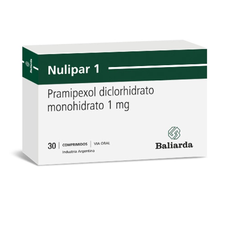 Nulipar 1 Mg. 30 Comp. Nulipar 1 Mg. 30 Comp.