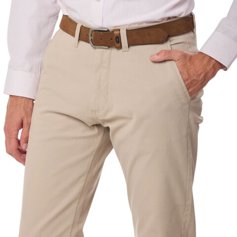PANTALON SKINNY 38-60 BEIGE