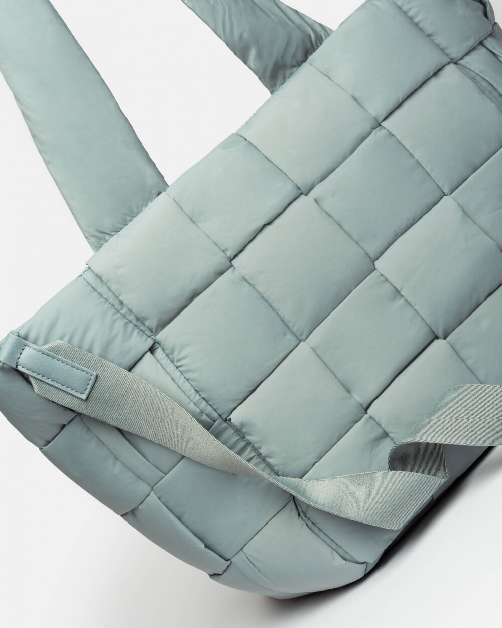 Shopper Lounge en nylon Celeste