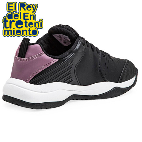 Calzado Topper Running P/ Dama Championes Deportivos Negro-Violeta