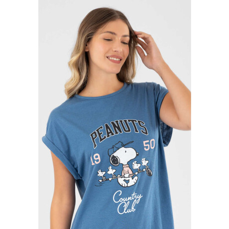 Snoopy country golf Azul piedra