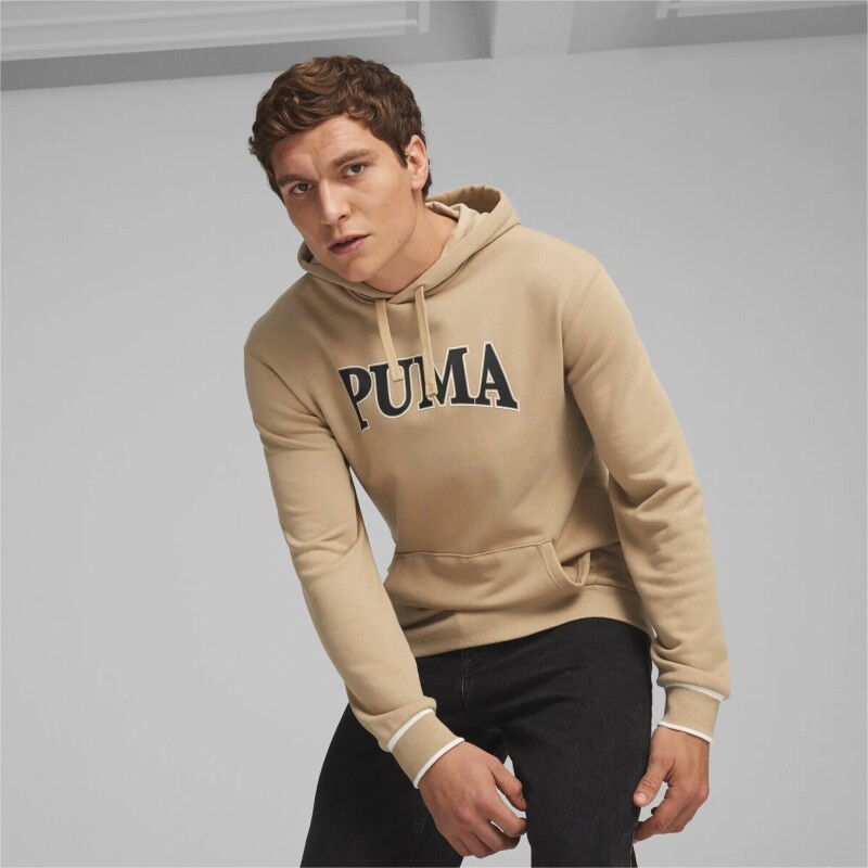 M PUMA SQUAD HOODIE TR Crema