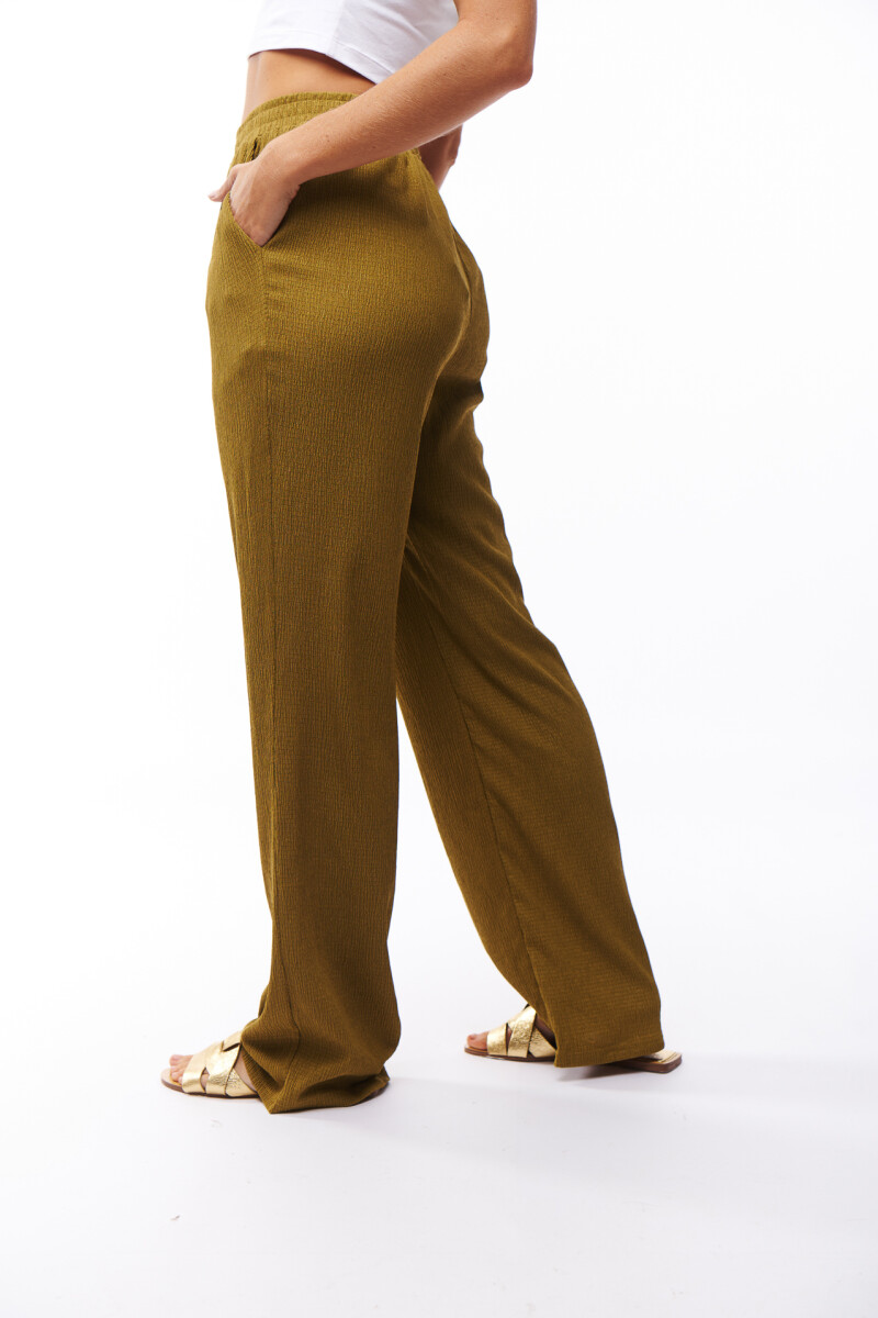 PANTALON ROMILDA VERDE OLIVA