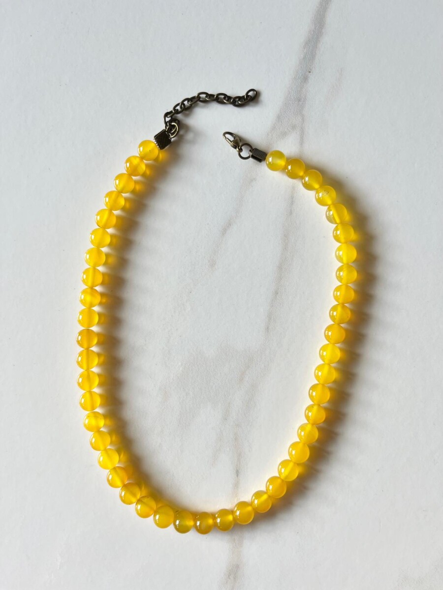 Collar Piedra - Yellow 