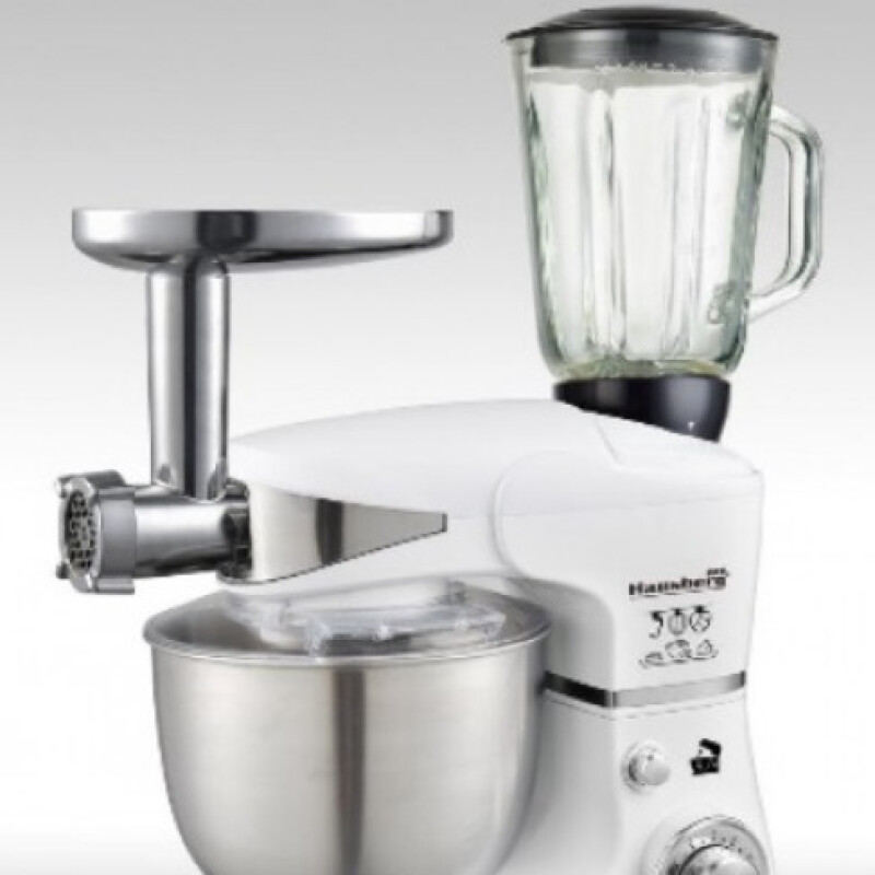Multiprocesador 3 en 1 Batidora, Molino y Licuadora Hausberg HB7605AB Multiprocesador 3 en 1 Batidora, Molino y Licuadora Hausberg HB7605AB
