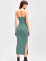 Vestido Runpia Verde Azulado