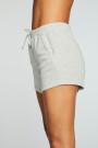 LINEN RIB RESORT SHORTS Gris