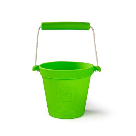 Balde de silicona verde