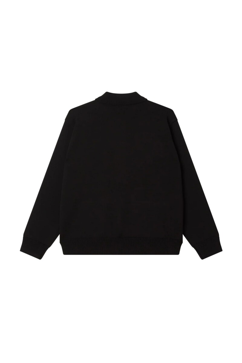 OBEY MATT ZIP UP SWEATER Negro