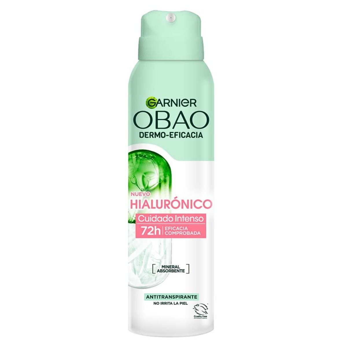 Desodorante aerosol Obao dermo-eficacia hialurónico 