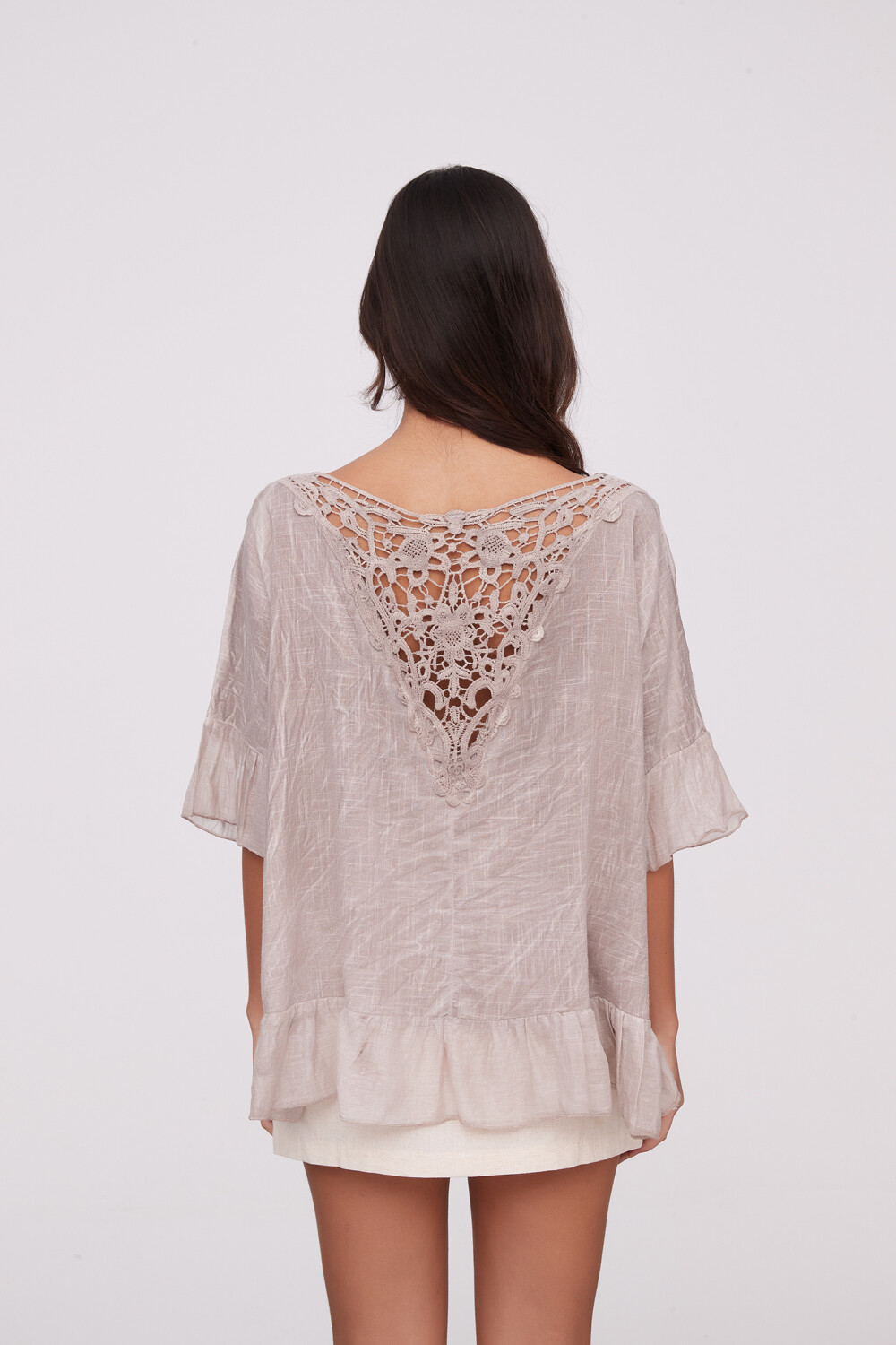 Blusa Pasik Taupe / Mink / Vison