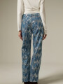Pantalon Merel Azul Grisaceo