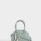 Bowling Cartera Bowling Con Charm - Gris Claro