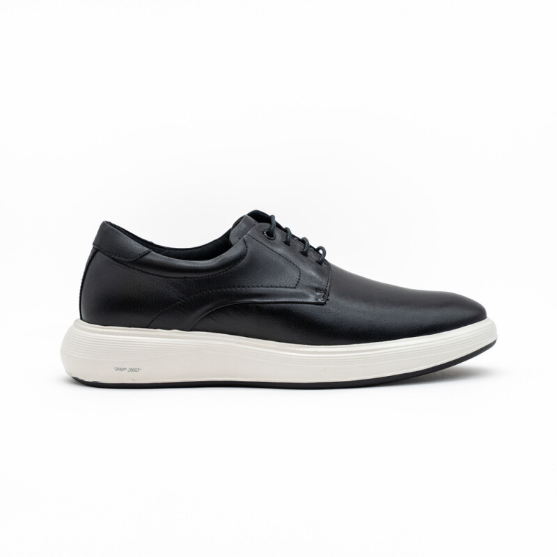 Zapato con cordón - Casual CUERO PELICA PRETA PRETA