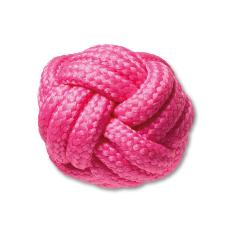 Jibbitz Pink Knotted Puff Multicolor