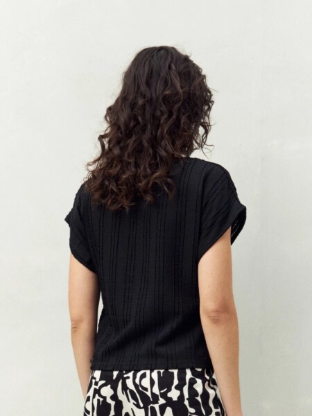 BLUZA D.CASSIN LUNA NEGRO