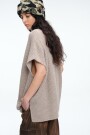 CHALECO PONCHO Camel