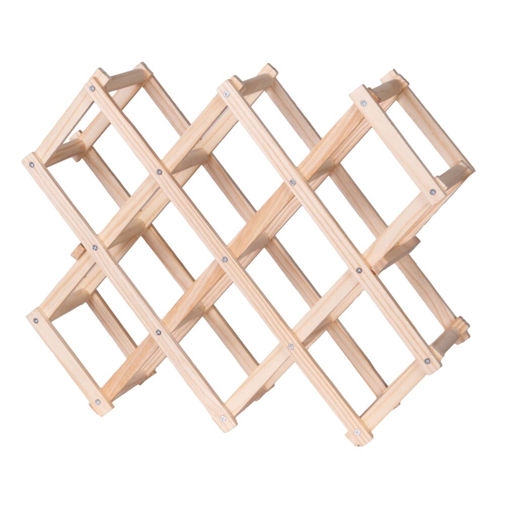 RACK VINO MADERA NATURAL-BEIGE A200