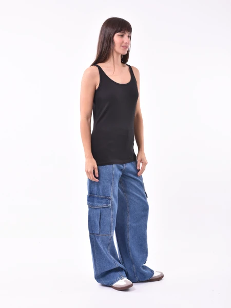 MUSCULOSA INTERIOR NEGRO