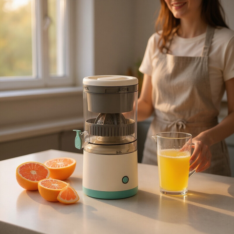 Extractor De Jugos Portátil Recargable Usb Sin Color