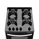 COCINA S/GAS 4H. MESA VIDRIO ENCENDIDO ELÉCTRICO negro