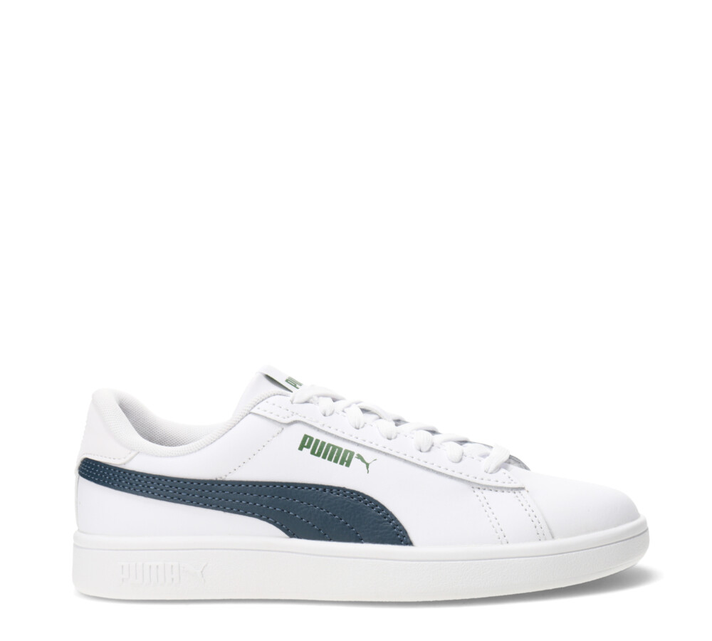 Puma Smash 3.0 Kids Puma - Blanco/Marino/Verde - Puma