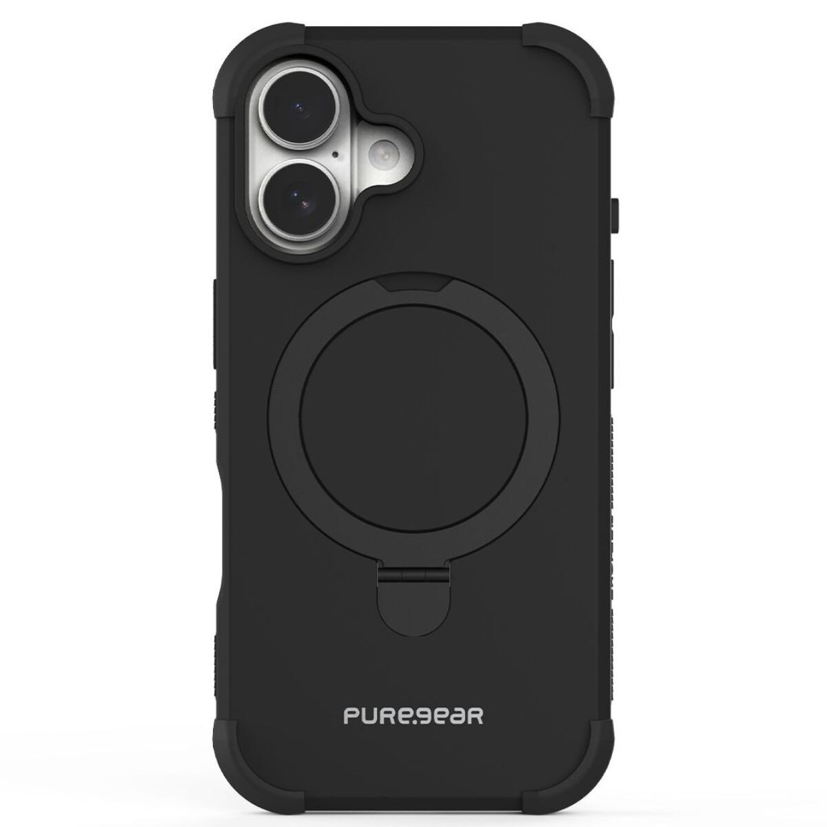 Protector Dualtek PureGear magsafe Iphone 16 negro 