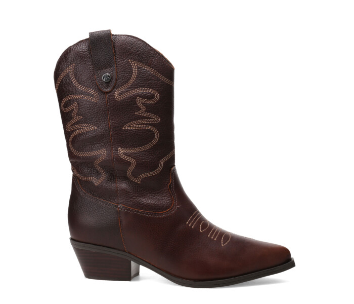 Botas de Mujer Bottero Tejana Bordó