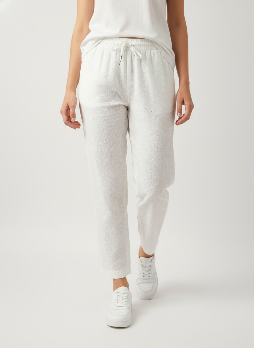 Pantalon Jenna - Blanco 