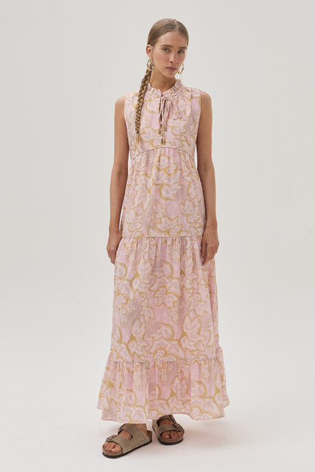 Vestido Gardenia Rosa Claro