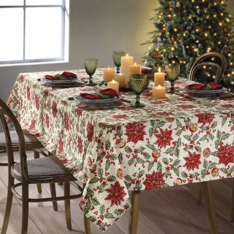 Mantel Rectangular Navideño Dohler Celebra 160 x 240 cm 106