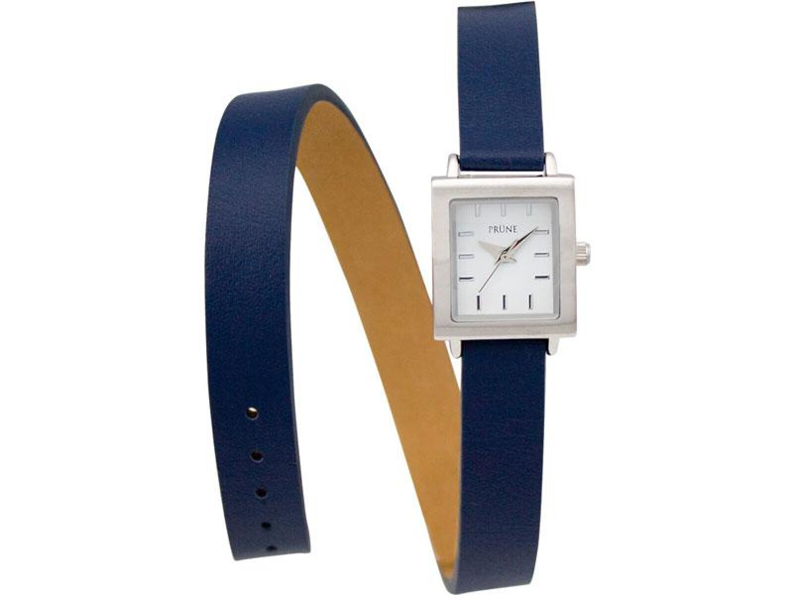 Reloj Prune Clasico Cuero Azul 