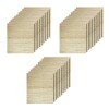 30 Placas Revestimiento Pared Autoadhesiva 70x77cm Promo X30 Madera Clara