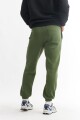 Jogger felpa VERDE OLIVA