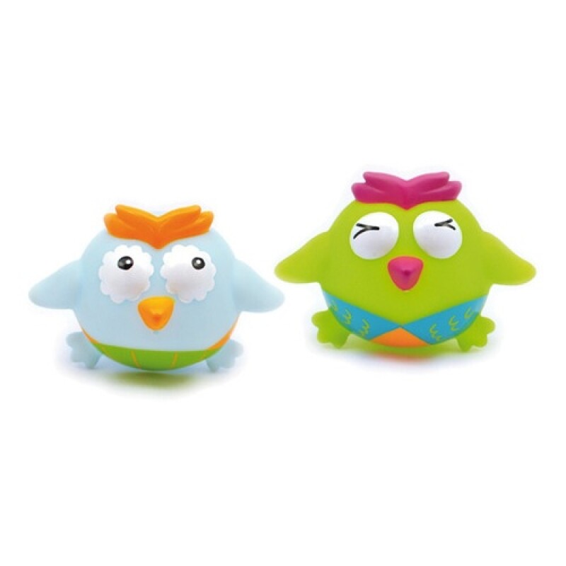 Set de 6 juguetes para baño Escabbo Owls Set de 6 juguetes para baño Escabbo Owls