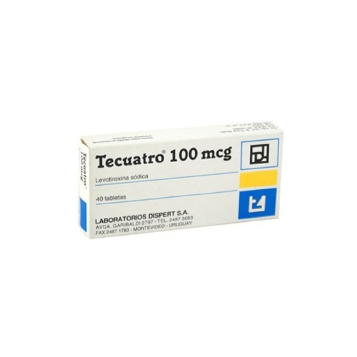 Tecuatro 50 mcg 40 tabletas 