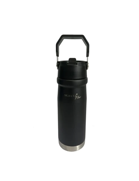 BOTELLA TERMICA DOBLE PARED 650ML NEGRO BOTELLA TERMICA DOBLE PARED 650ML NEGRO